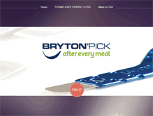 Tablet Screenshot of brytonpick.com